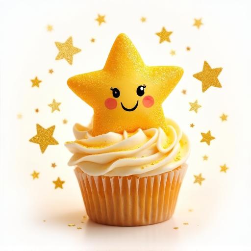 Cupcake-Topper mit eigenem Design